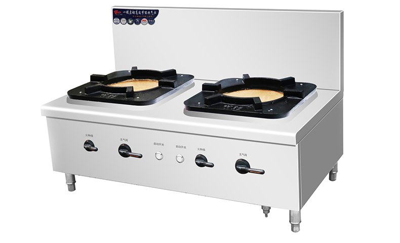 双头低汤灶